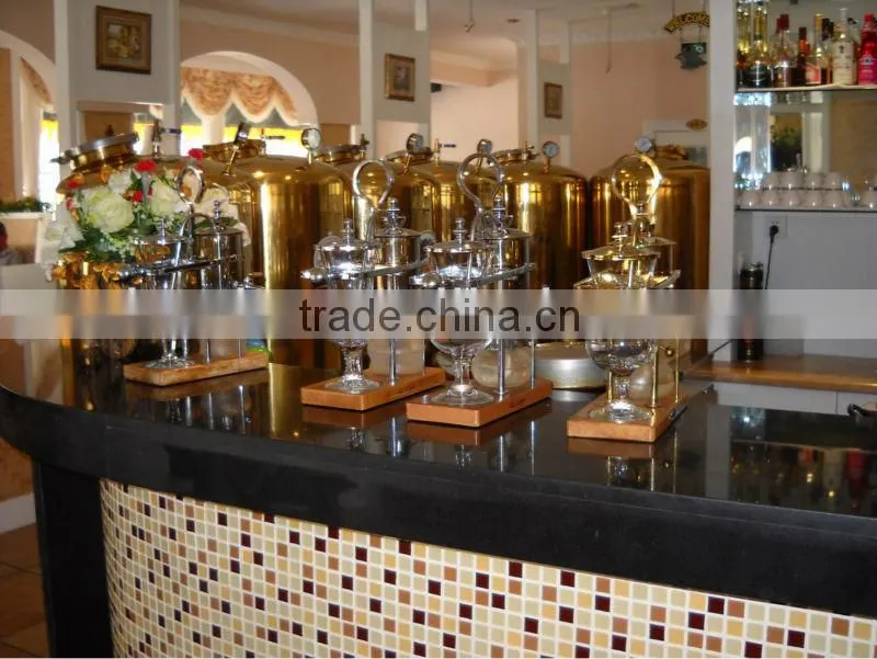 stainless steel micro beer brewing system/pilot beer brewing equipment