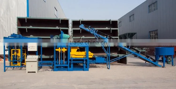 QT 4-25 automatic Cement concrete brick/block making machine