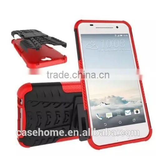 New Hot sale Shockproof Armor Impact Rugged Hybrid back case cover for htc one m7