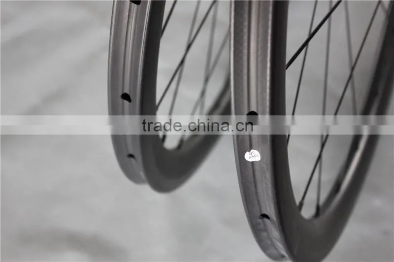 40T powerway hub black tubular carbon road bike carbon wheelset UD Matt carbon wheels W40T