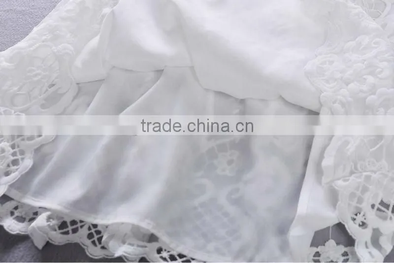 Hot Selling classical Sleeveless Ladies Lace Summer Dress