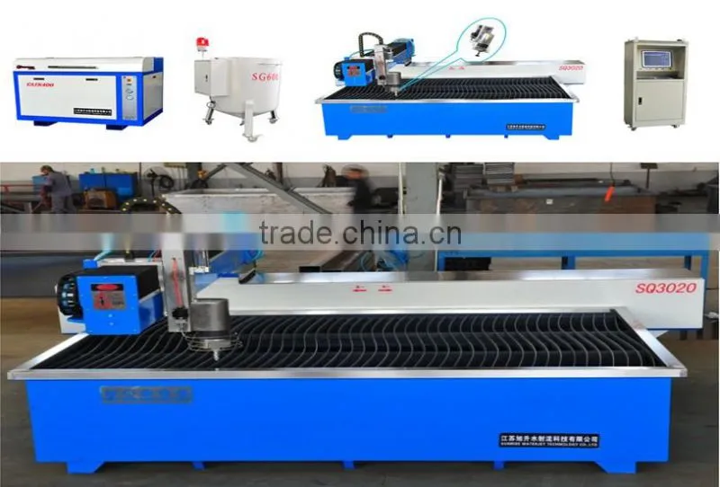Metal,glass,granite CNC waterjet cutting machine