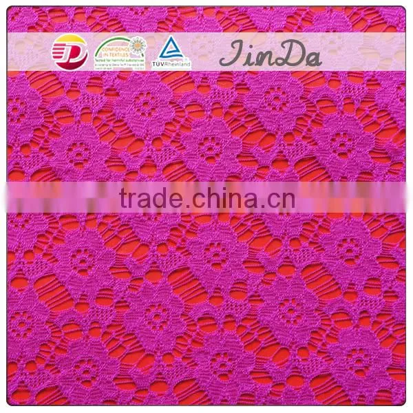 2015 Best Selling 100%Nylon Cupion Lace Fabric Factory Wholesales