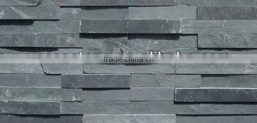Natural exterior stone paneling
