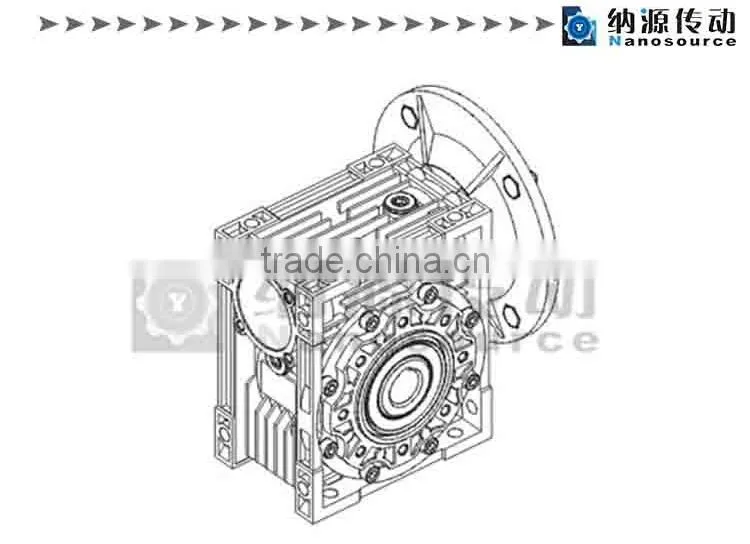 High quality, reasonable price NMRV025 gearbox/ worm gearbox/ agricultural gearbox