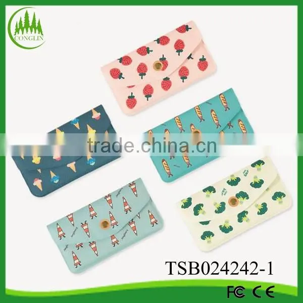 2016 promotional daily use unique money clip women and men wallet