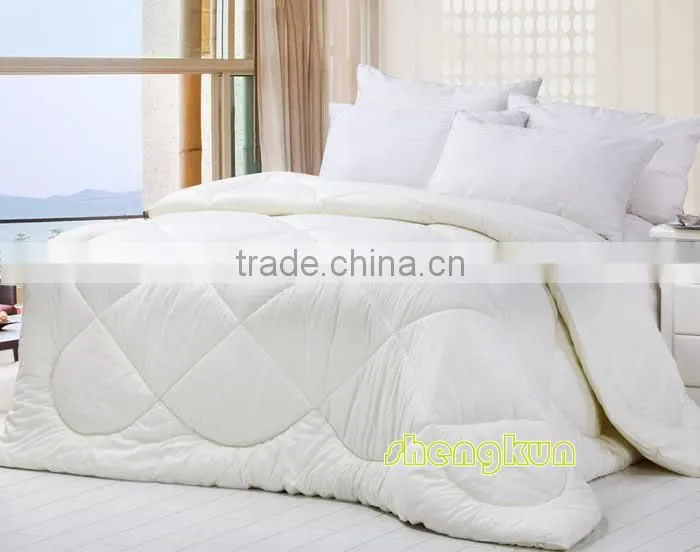 233TC Cotton cover 100% pure mulberry silk filled quilt