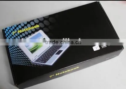7 inch cheap china laptop mini Netbook android WM8850 with wifi webcamera