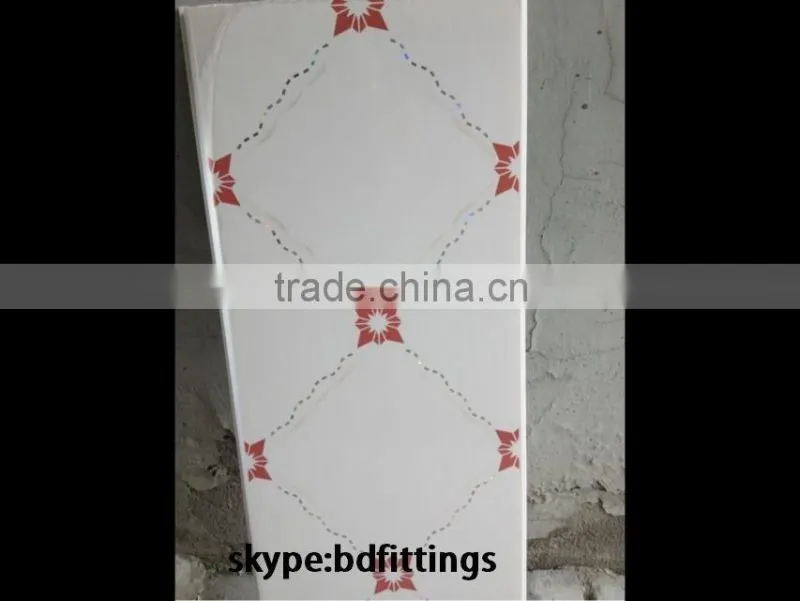 interior decorative plastic pvc panel ceiling new designs for office /bedroom