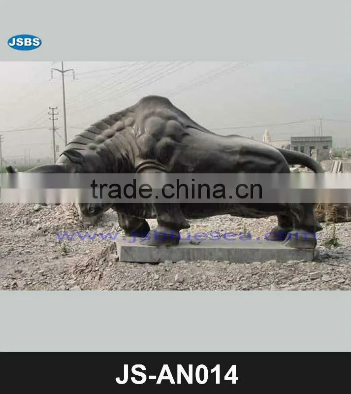 Marble elephant carving