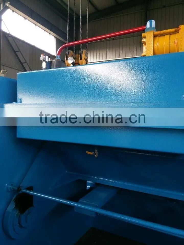QC11Y cutting angle adjustable hydraulic shearing machine, CNC plate cutting machine