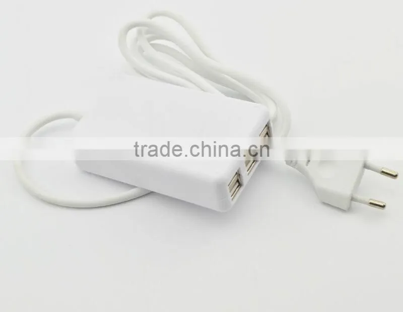 1M Cable USB 2.0 High-Speed 4-Port Splitter Hub Adapter For PC Computer