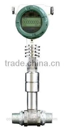 Target mode flow meter metering gas liquid steam