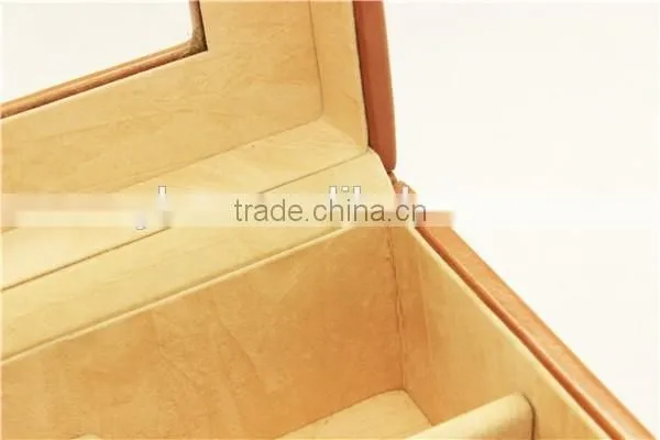 C&Y make luxury PU leather 4 slot sunglass boxes