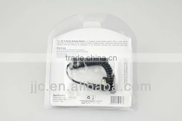 JJC S-C1 for Canon RS-80N3 new designed Wired Shutter Release (Connecting cable changeable)