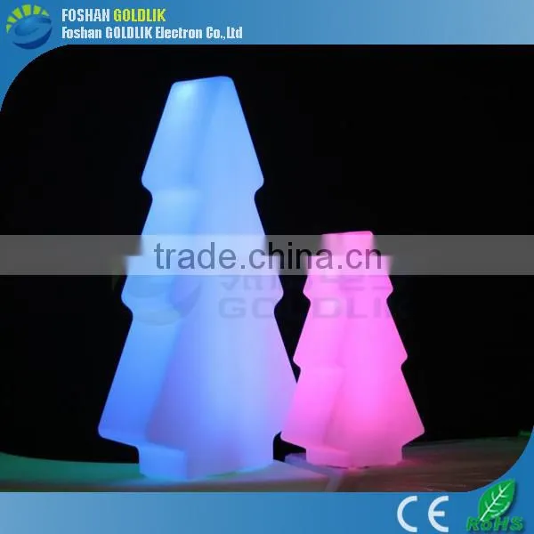 Remote control colorful change led christmas tree light