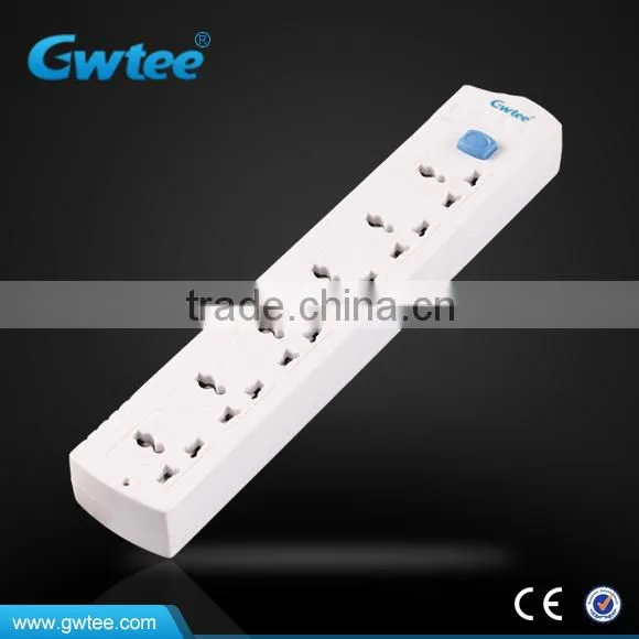 American 4 ways electric outlet 110v extension socket GT-6112