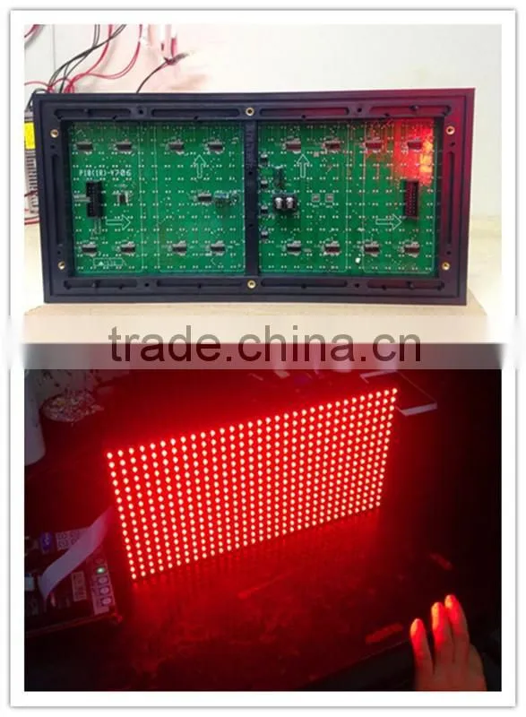 Alibaba India P10 Single Red Led Panel Module for p10 led module india
