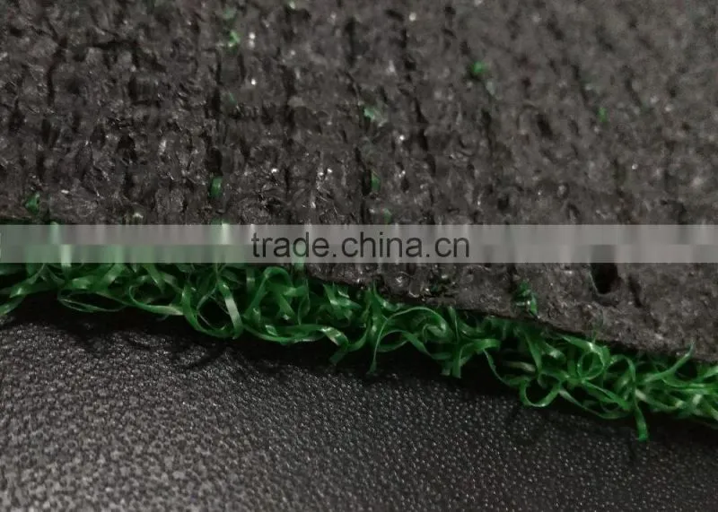 15mm Q Shape Decoration Synthetic Grass Turf Lawn SS-045012-Q Without Infill