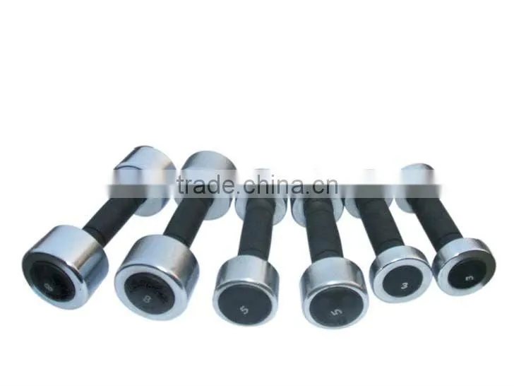 chromed dumbbell chromed dumbbell