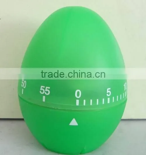 China supplier egg shape mechanical kitchen timer