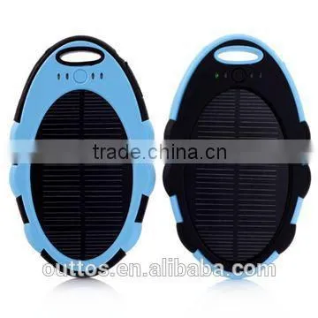 HOT sale solar power bank,5000mah solar power bank,solar charger for digital products