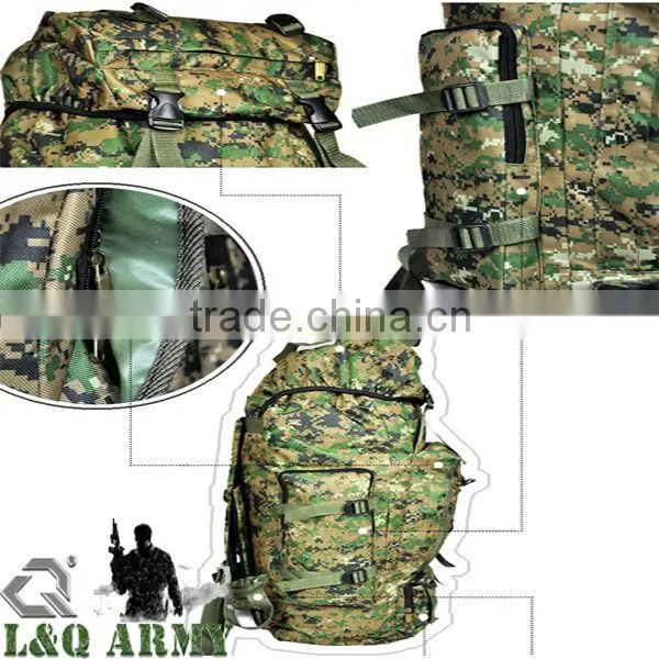 Camouflage Backpack Rucksack Camping Bag Hiking Backpack