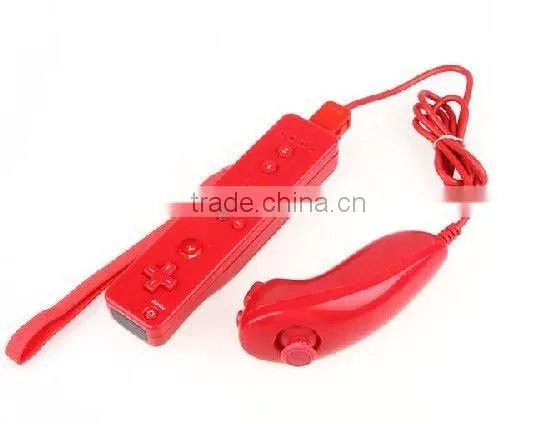 For Wii Nunchuk and Remote combo for wii controller-seven colors,accept OEM