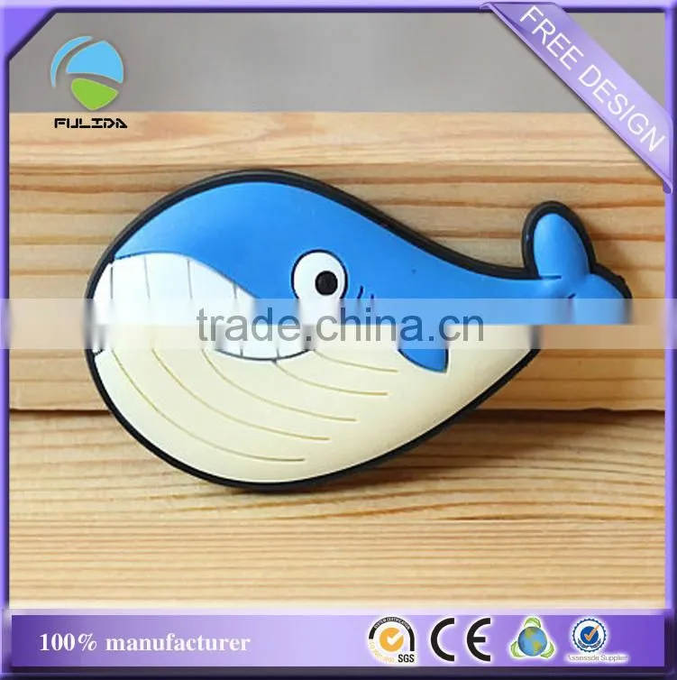 crab shaped soft PVC rubber marketing gifts fridge magnet
