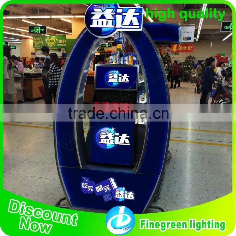 Custom fashion poster with EL Panel for Advertisement