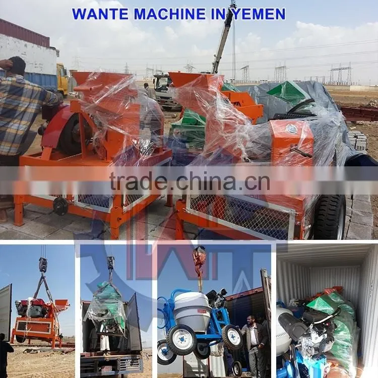 WANTE BRAND DOUBLE-M7MI BLOCK MAKING MACHINE FOR UGANDA CUSTOMERS