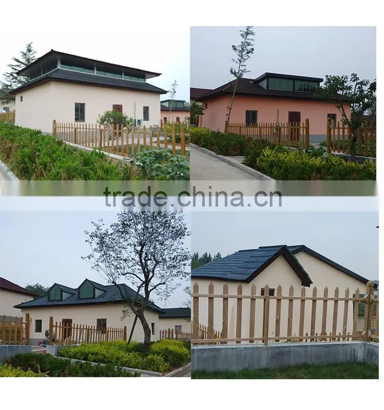 Light weight colorful metal roofing tiles