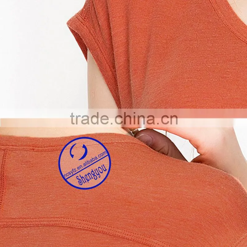 high quality women's modal o-neck tshirt wholesale china