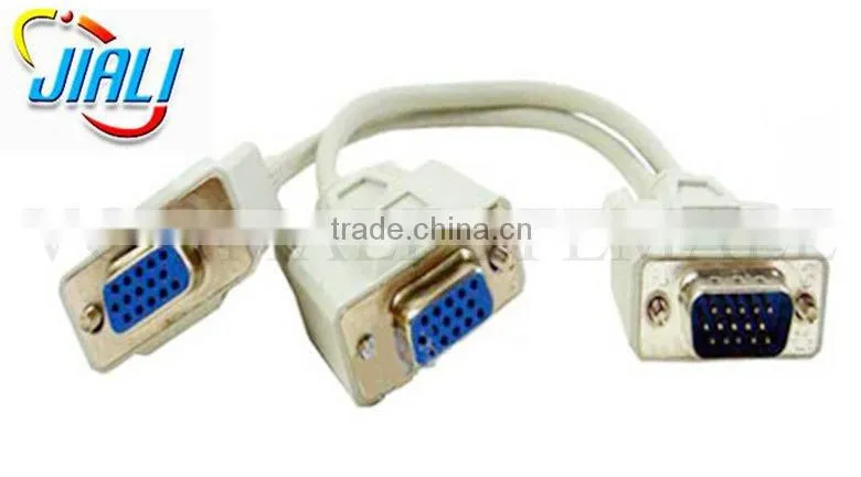 VGA Cable for Computer 15-Pin Male to Female