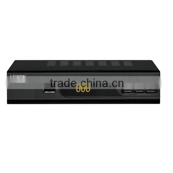 Professional DVB-T2 STB/TV receiver with display/USB with size 168x36mm(LY-B1601 )