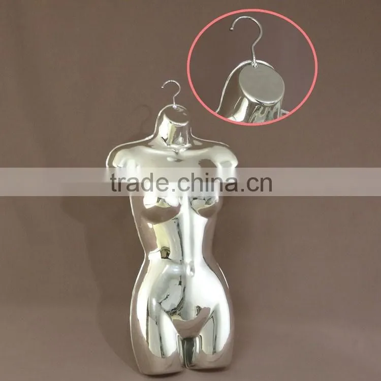 Halfing plastic display mode,hanging mannequin