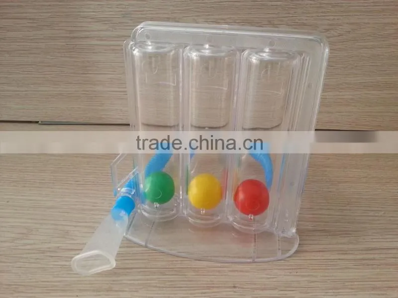 Mini single ball breathing exerciser breathing trainer breathing equipment