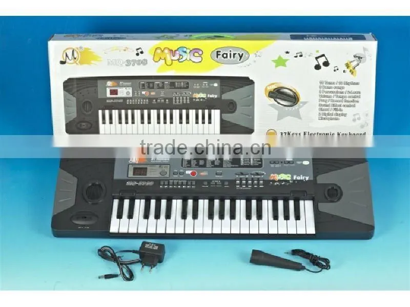37 keys kids electric piano toys with microphone