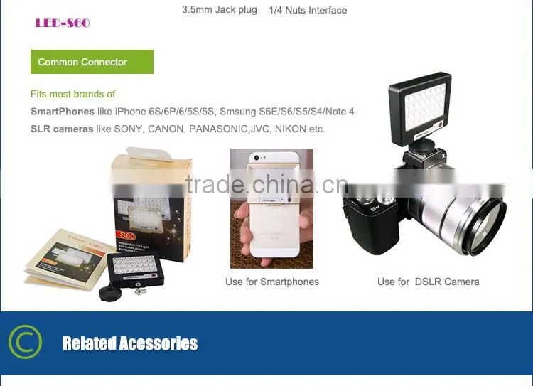 Very Small Mobile Phone Micro-USB LED Flash Light for HTC One M7 M8 M9