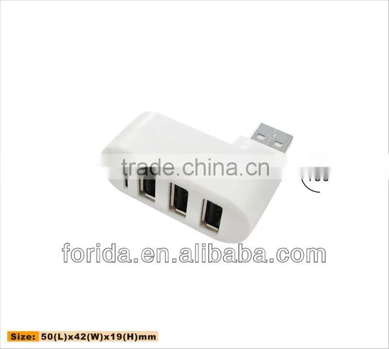 180 degree rotating head USB hub