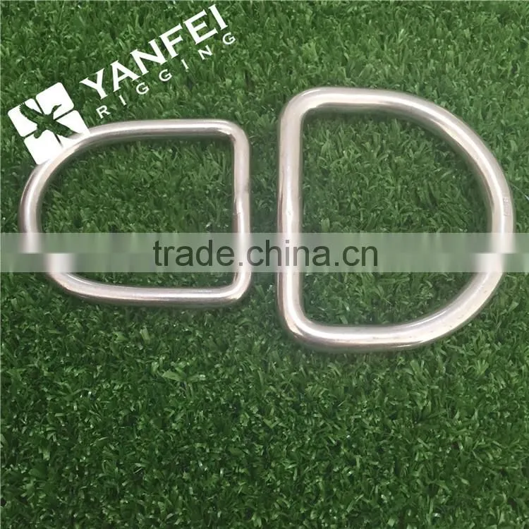 Stainless steel Welded D Ring for bags manufacturer