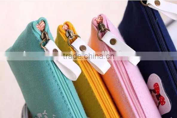 Lovely little girl pencil case , pencil bag for girls