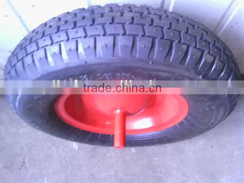 rubber Pneumatic wheel 4.00-8