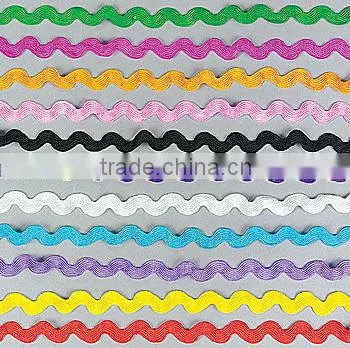 cheaper bulk package 6mm Rick Rack Ribbon