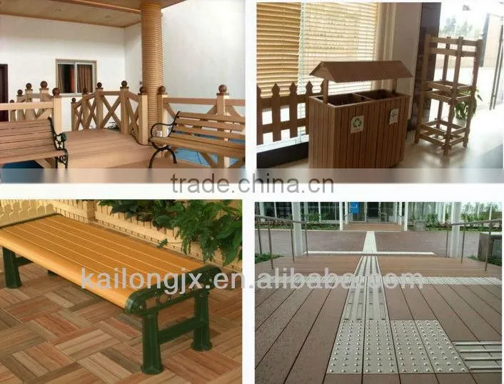 wood plastic making machine