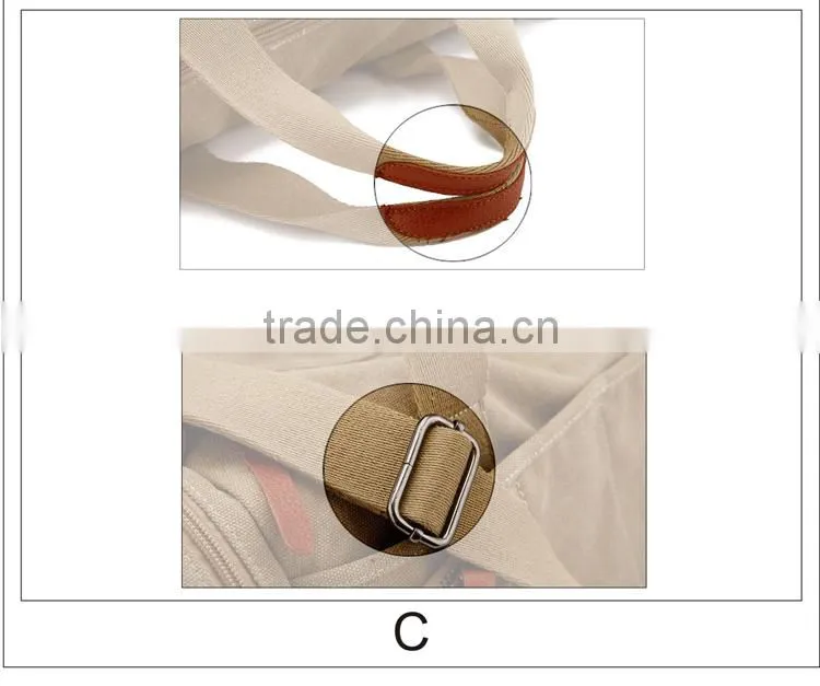 china promotional canvas bag 2014 custom design cheaper Fashion cotton canvas travel bag