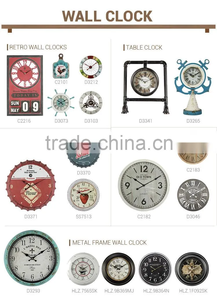 Good Quality Cheap Humanized Design Handmade Big Led Wall Clock