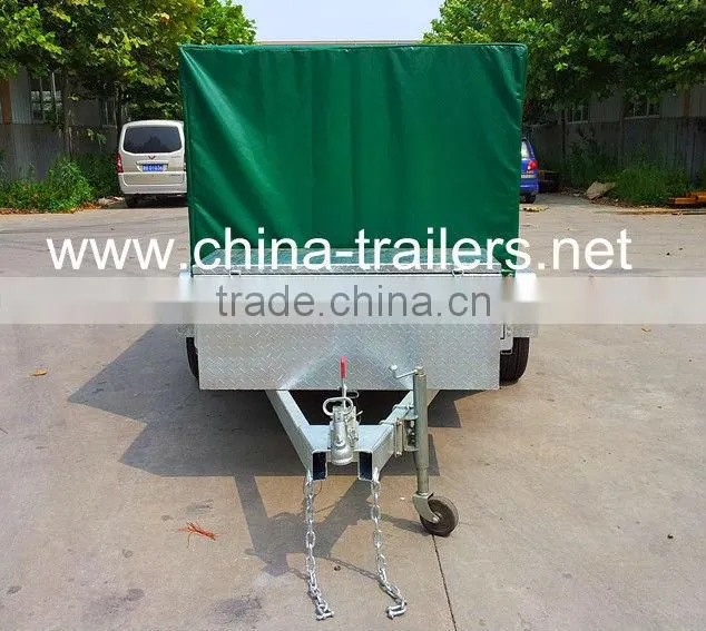 Galvanized Utility Box Trailer With Storage box