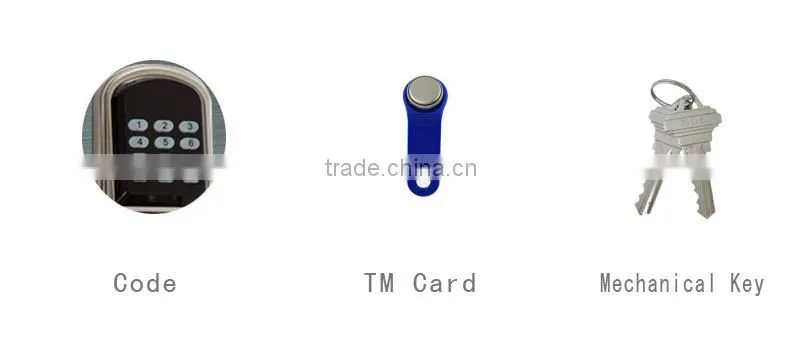 Wholesale electronic password hotel lock with code keyboard manufacturer