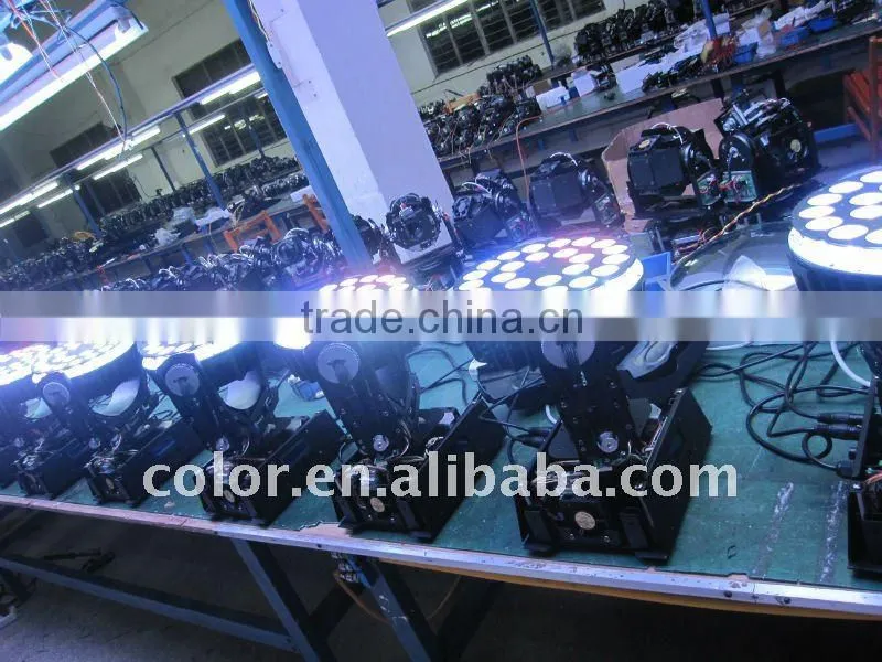36x8W RGBW 4 in 1 wash zoom led moving head